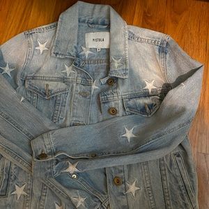 Pistola Jean Jacket with Stars
